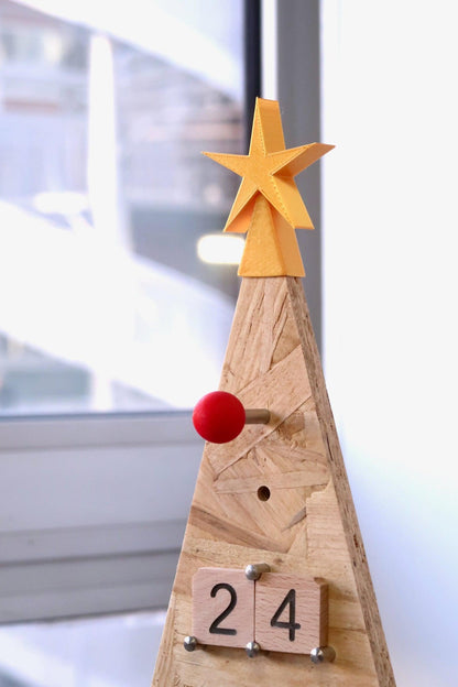 Sapin de Noël en bois écologique et durable - Quark