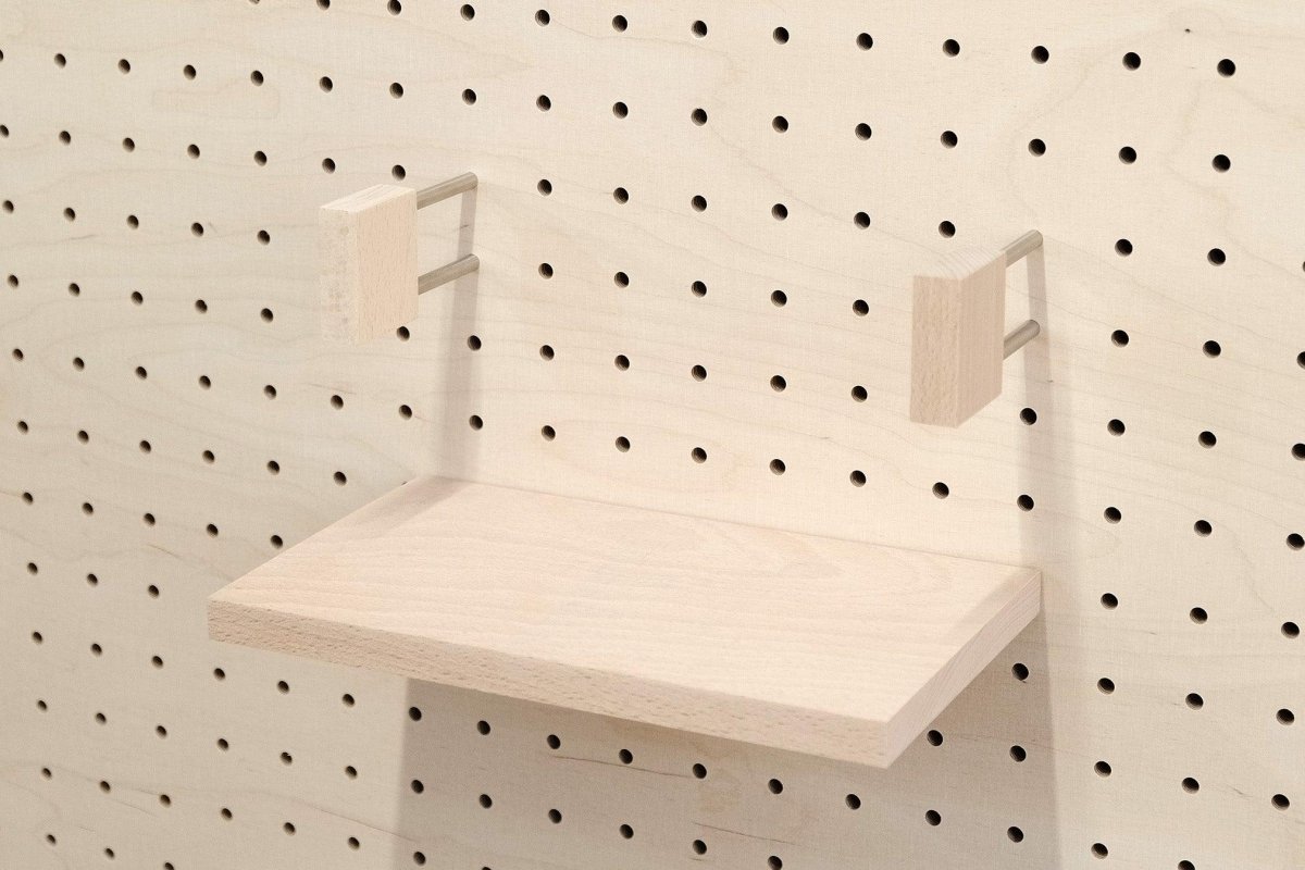 Serre livre minimaliste : accessoire pour organiser votre bibliothèque sur un Pegboard - Accessoires - Aire - A28-1 - 3