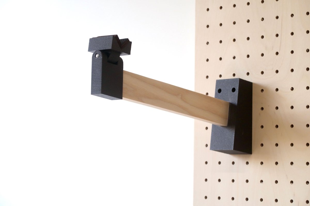 Support Velo Mural pour Pegboard : Porte Vélo Mural - Accessoires - Aire - A119-2 - 9