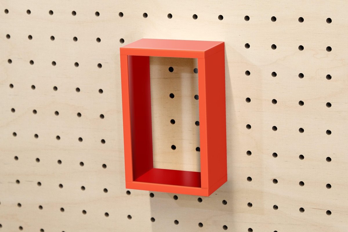 Vitrine produits pour Pegboard - Présentoir produits sur panneau perforé - Accessoires - Aire - A148-8 - 11